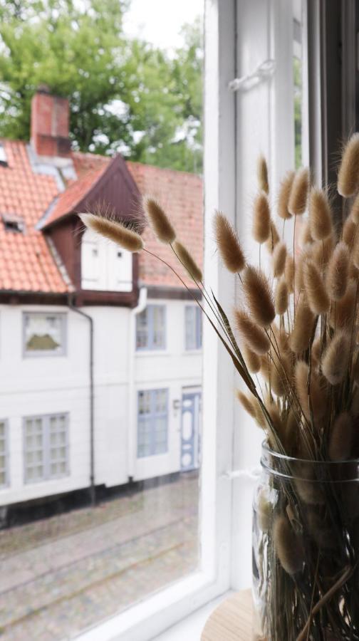 Ferienwohnung Kapitainskoje direkt am Hafen Flensburgs Exterior foto